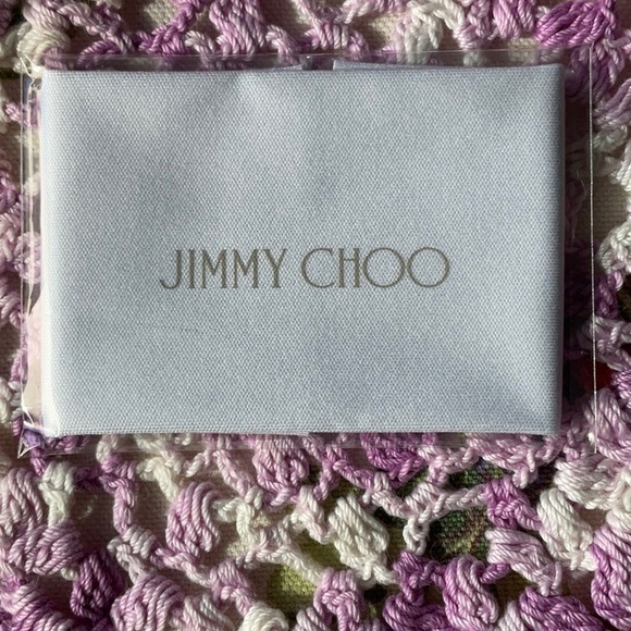 ๐ JIMMY CHOO EYEGLASS CLEANING CLOTH ๐ NWOT ๐ - Picture 16 of 16